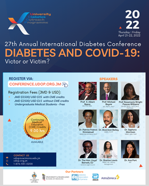 The 27th International Diabetes Conference The University of the West